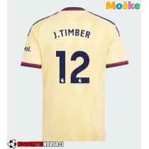 Moške Nogometnih dresov Arsenal Jurrien Timber #12 Tretji 2026-27 Kratki rokavi